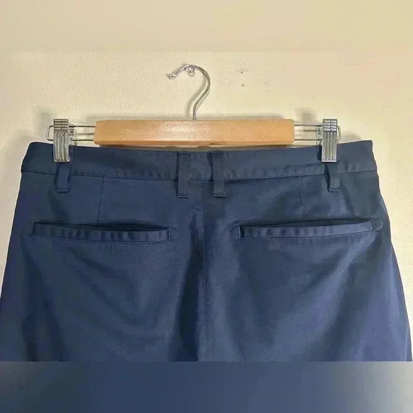 RHONE Zip Hem Commuter Blue Skinny Stretch Pants Size 30 - Picture 5 of 9